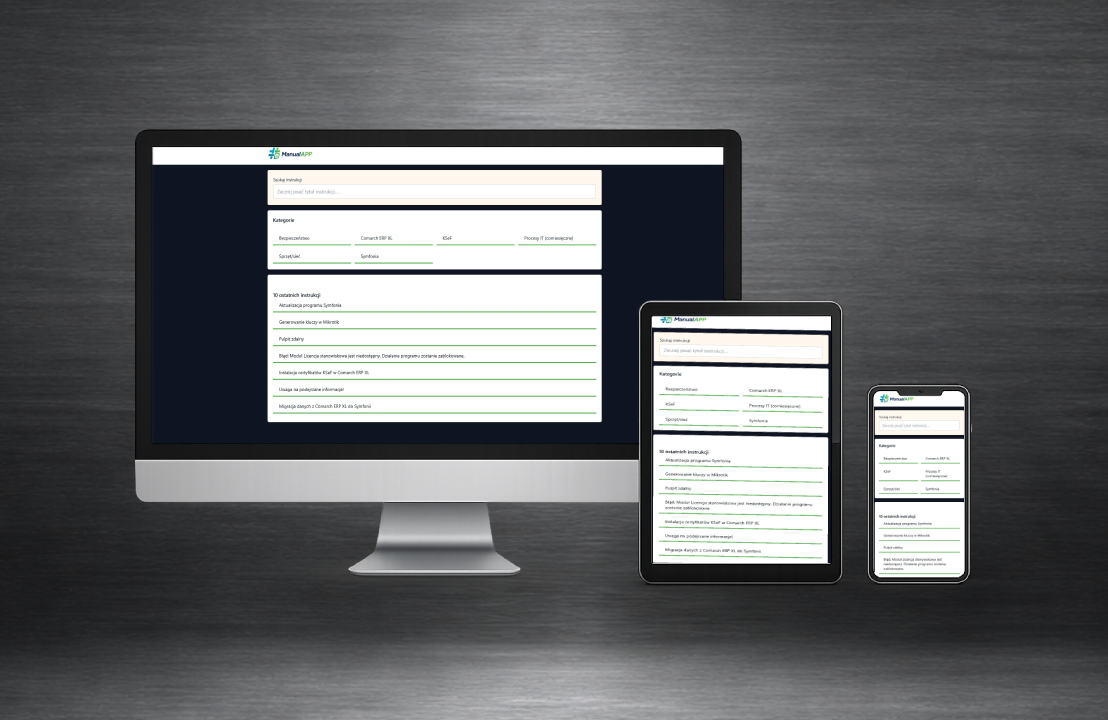 ManualAPP — product screenshot