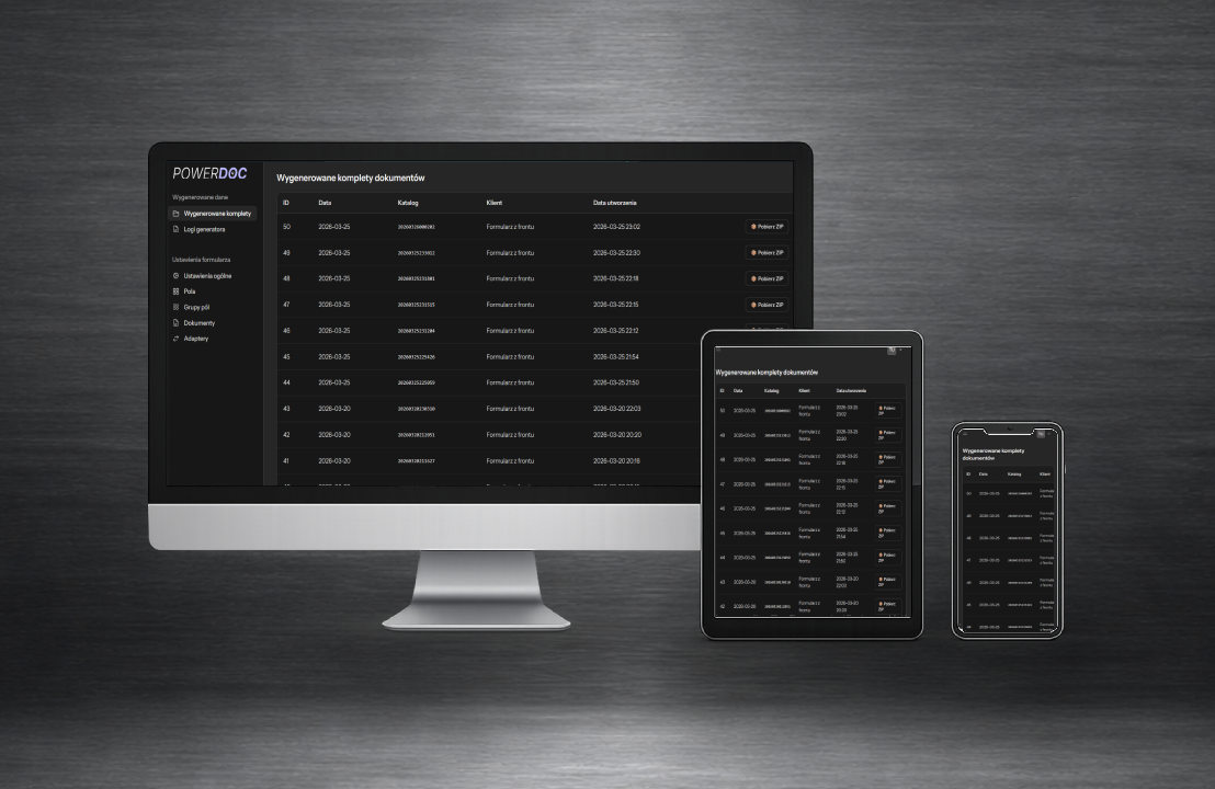 PowerDoc — product screenshot