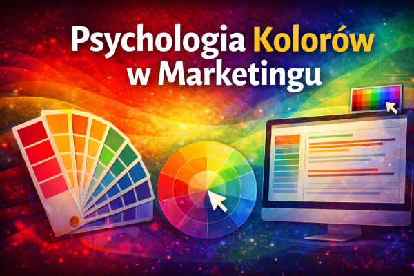 Psychologia kolorów w marketingu – jak barwy wpływają na zachowanie użytkownika?